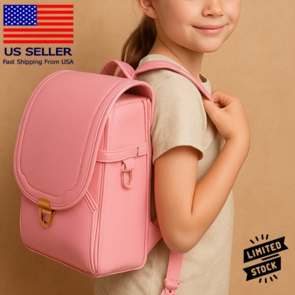 NEW Japanese school bag Randoseru color BARBIE PINK From Japan - Picture 1 of 4